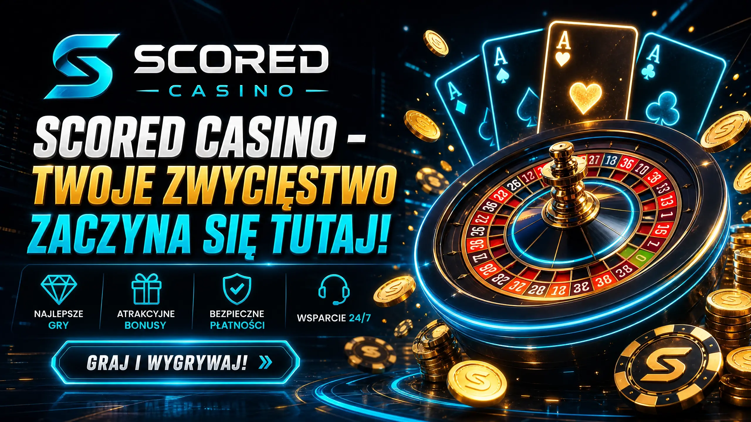 Scored Casino oferta powitalna dla polskich graczy